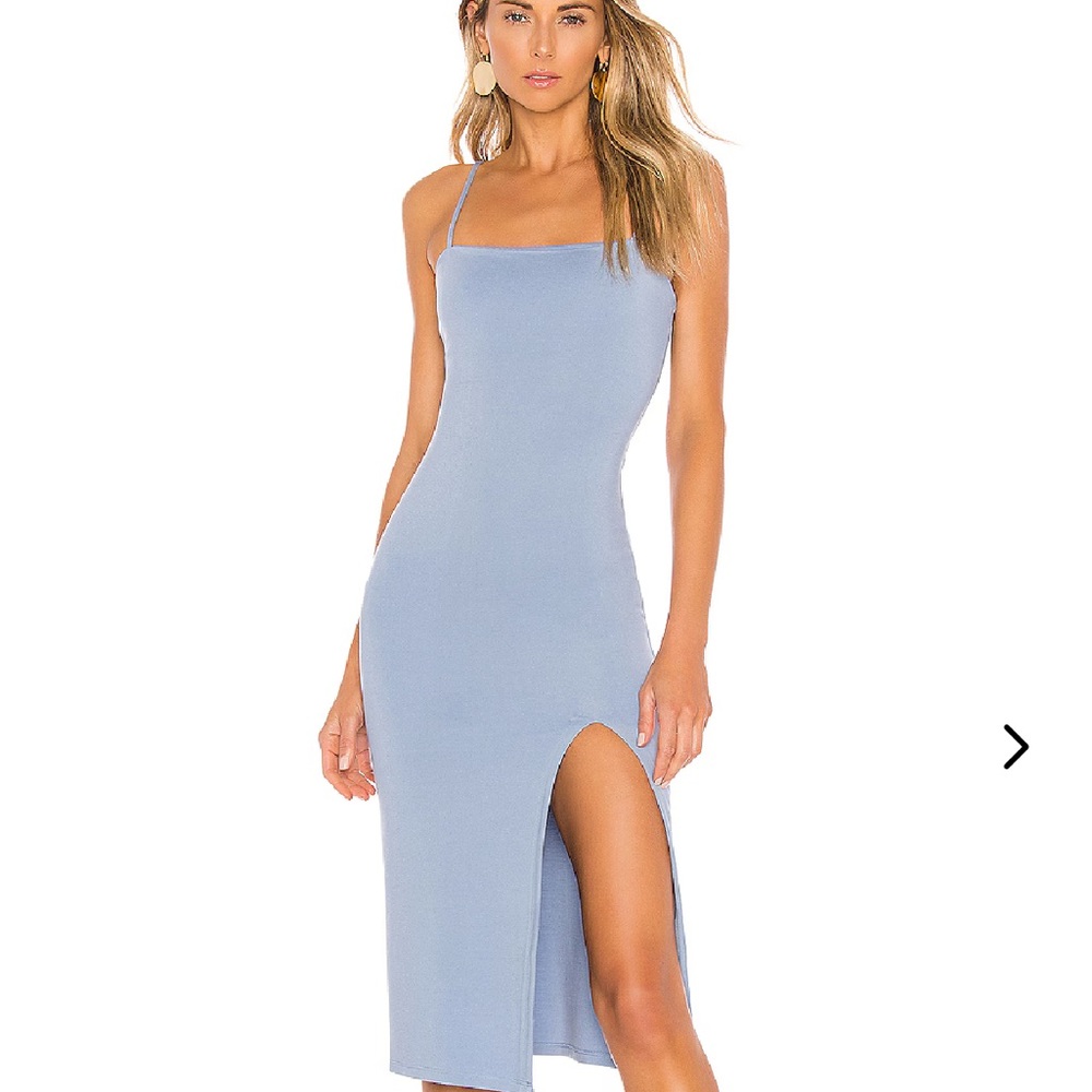 NWT Lovers and friends xs blue dress from revolve NWT
